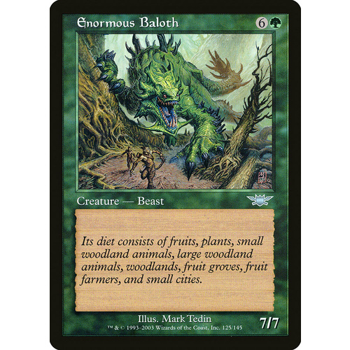 Enormous Baloth FOIL - LGN