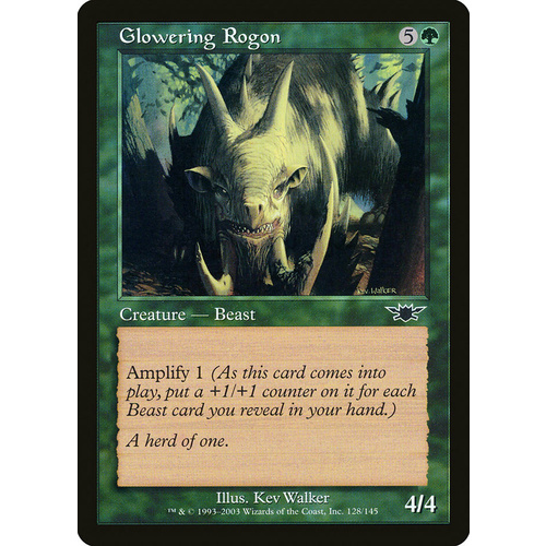 Glowering Rogon FOIL - LGN