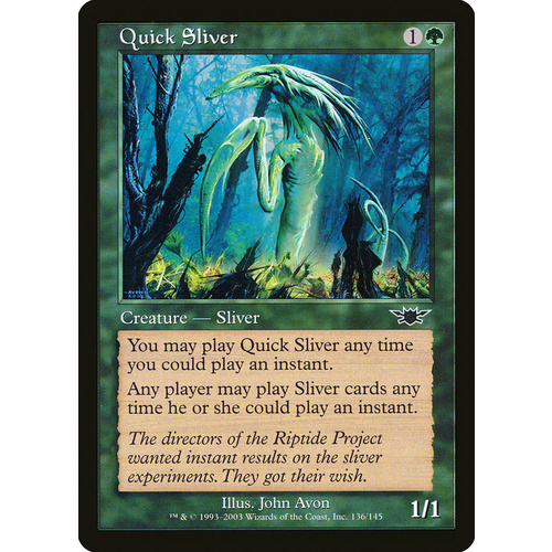 Quick Sliver FOIL - LGN