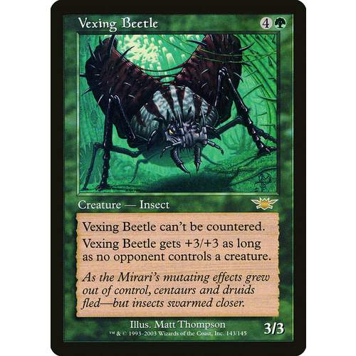 Vexing Beetle FOIL - LGN