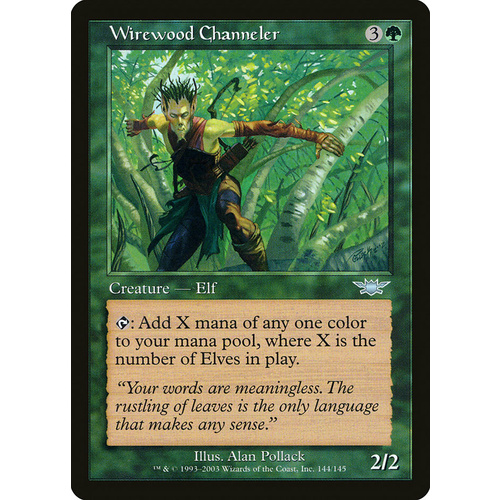 Wirewood Channeler FOIL - LGN