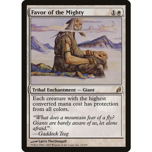 Favor of the Mighty - LRW
