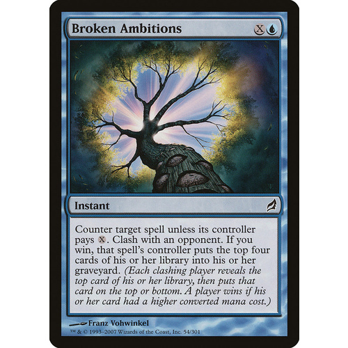 Broken Ambitions - LRW