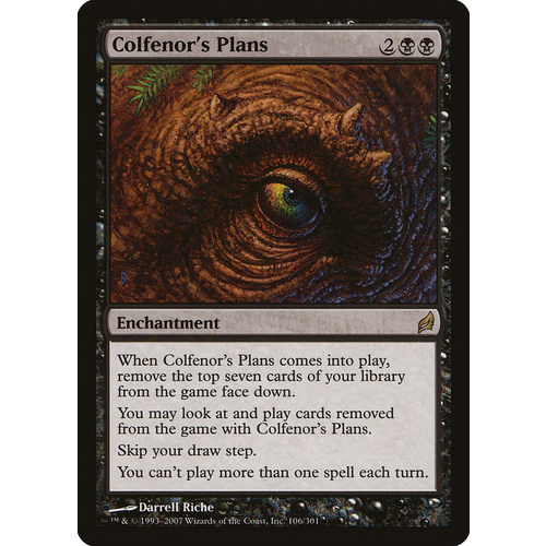 Colfenor's Plans - LRW