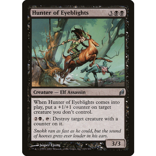 Hunter of Eyeblights - LRW
