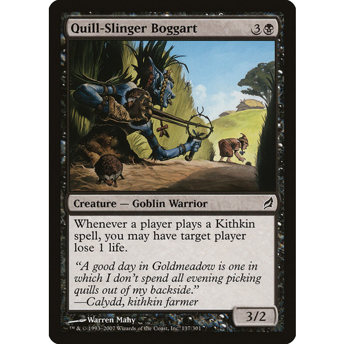 Quill-Slinger Boggart - LRW