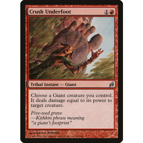 Crush Underfoot - LRW
