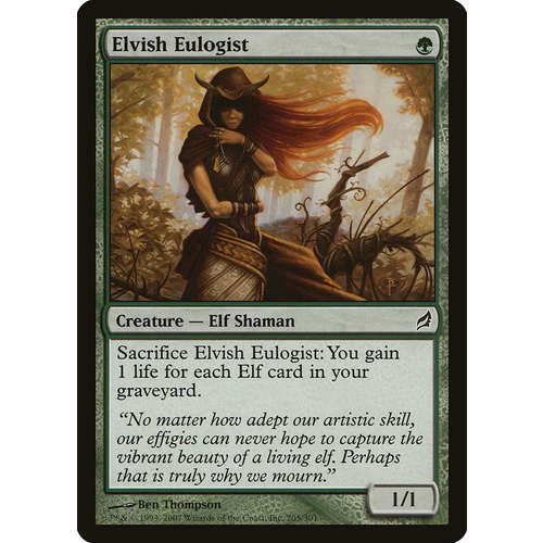 Elvish Eulogist - LRW