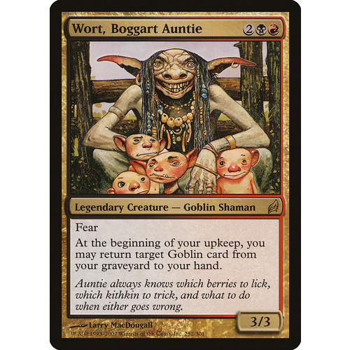Wort, Boggart Auntie - LRW