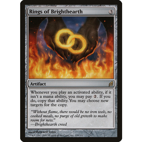 Rings of Brighthearth - LRW