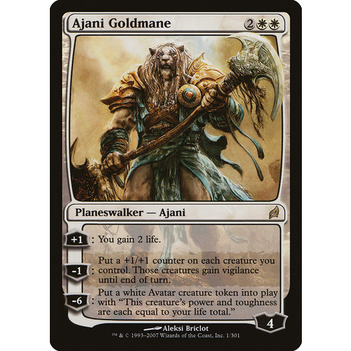 Ajani Goldmane FOIL - LRW
