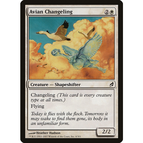 Avian Changeling FOIL - LRW