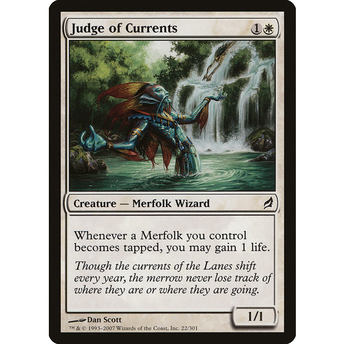 Judge of Currents FOIL - LRW