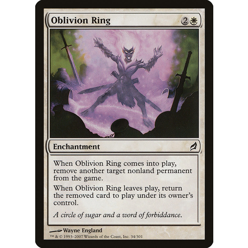 Oblivion Ring FOIL - LRW