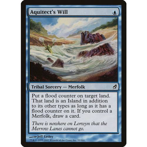 Aquitect's Will FOIL - LRW