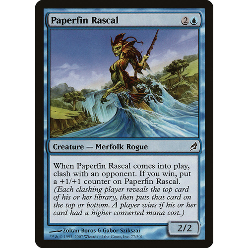 Paperfin Rascal FOIL - LRW