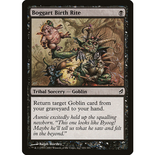 Boggart Birth Rite FOIL - LRW