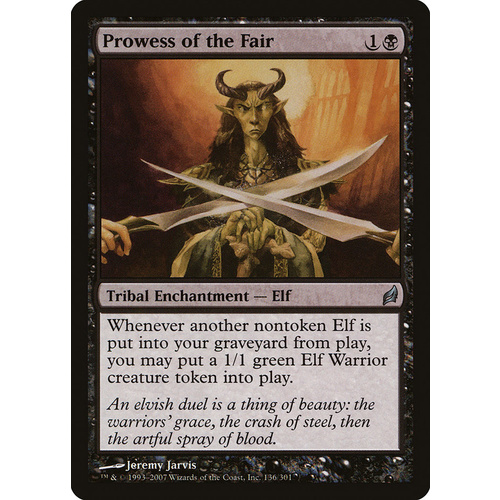 Prowess of the Fair FOIL - LRW