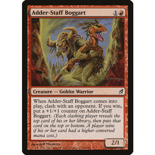 Adder-Staff Boggart FOIL - LRW