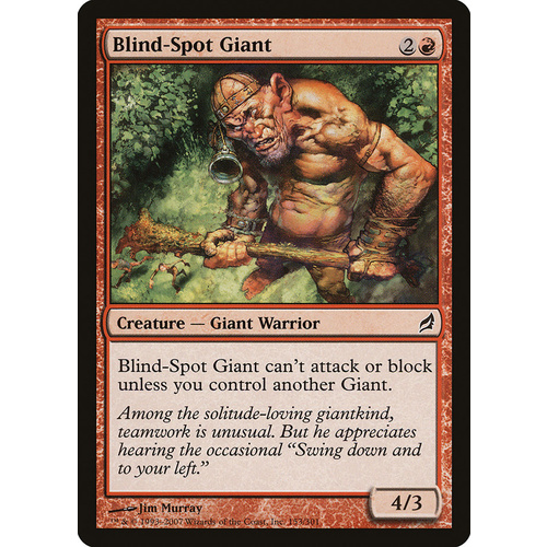 Blind-Spot Giant FOIL - LRW
