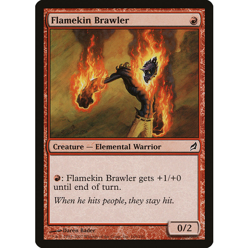 Flamekin Brawler FOIL - LRW