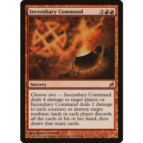 Incendiary Command FOIL - LRW
