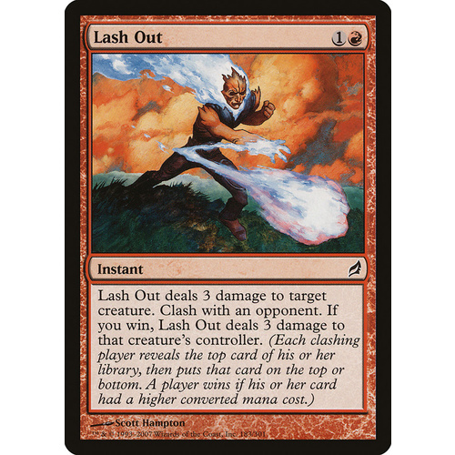Lash Out FOIL - LRW