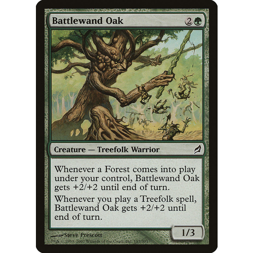 Battlewand Oak FOIL - LRW