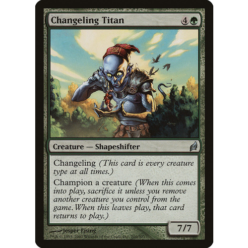Changeling Titan FOIL - LRW