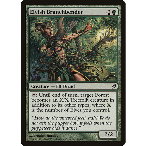 Elvish Branchbender FOIL - LRW