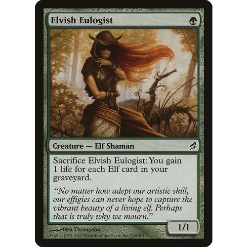 Elvish Eulogist FOIL - LRW