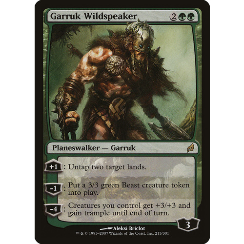 Garruk Wildspeaker FOIL - LRW