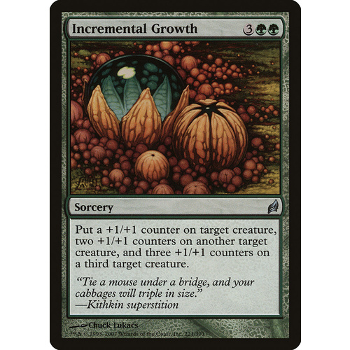 Incremental Growth FOIL - LRW