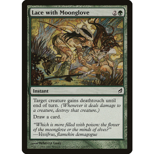 Lace with Moonglove FOIL - LRW