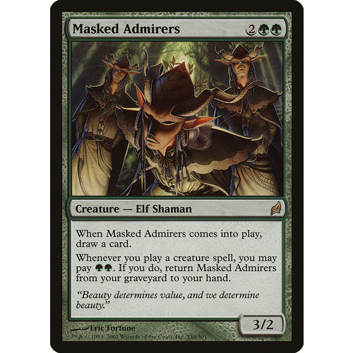 Masked Admirers FOIL - LRW