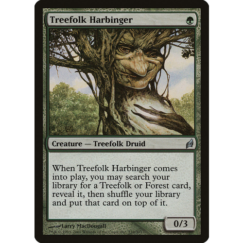 Treefolk Harbinger FOIL - LRW