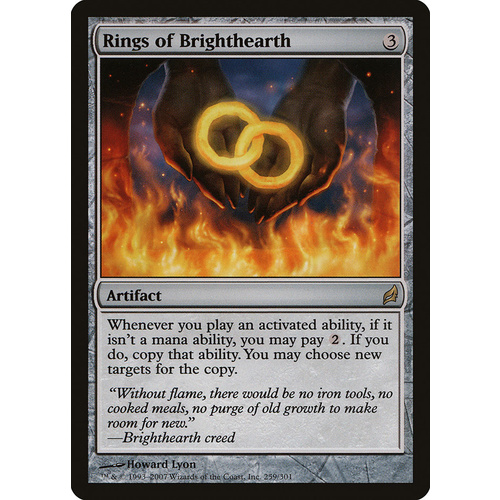 Rings of Brighthearth FOIL - LRW
