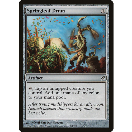 Springleaf Drum FOIL - LRW
