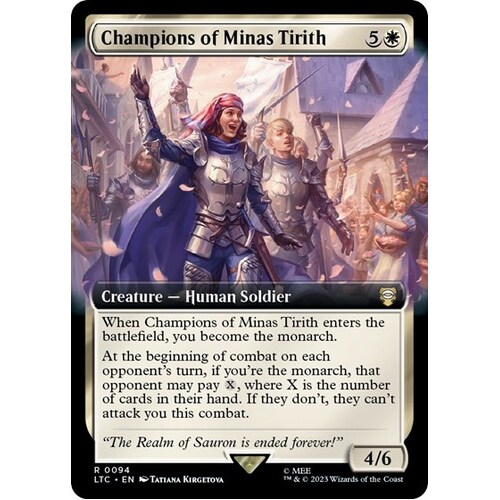Champions of Minas Tirith (Extended Art) - LTC