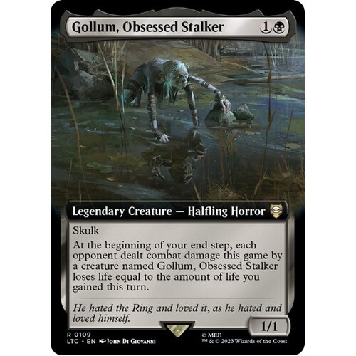 Gollum, Obsessed Stalker (Extended Art) - LTC