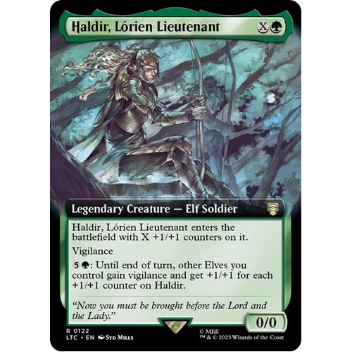 Haldir, Lorien Lieutenant (Extended Art) - LTC