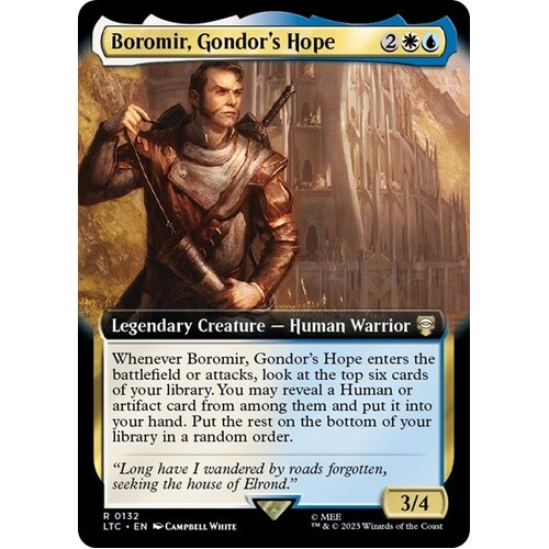 Boromir, Gondor's Hope (Extended Art) - LTC