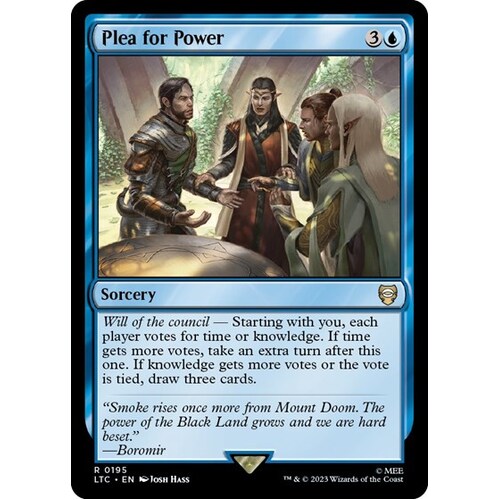 Plea for Power - LTC