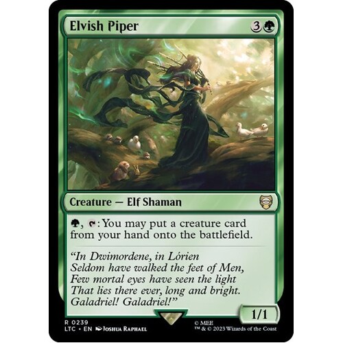 Elvish Piper - LTC