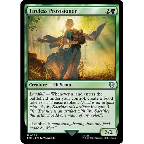 Tireless Provisioner - LTC