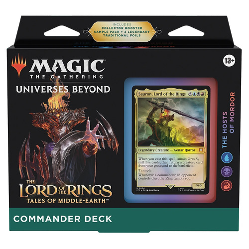 The Lord of the Rings: Tales of Middle Earth - The Hosts of Mordor Commander Deck