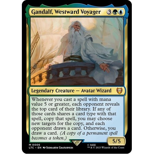Gandalf, Westward Voyager FOIL - LTC