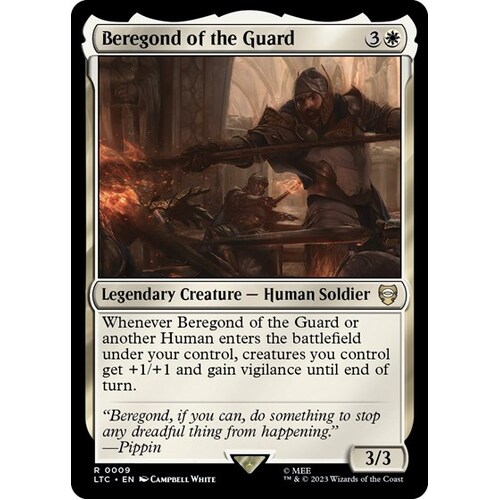 Beregond of the Guard FOIL - LTC