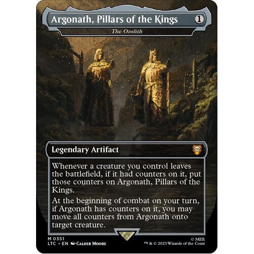 Argonath, Pillars of the Kings - The Ozolith FOIL - LTC