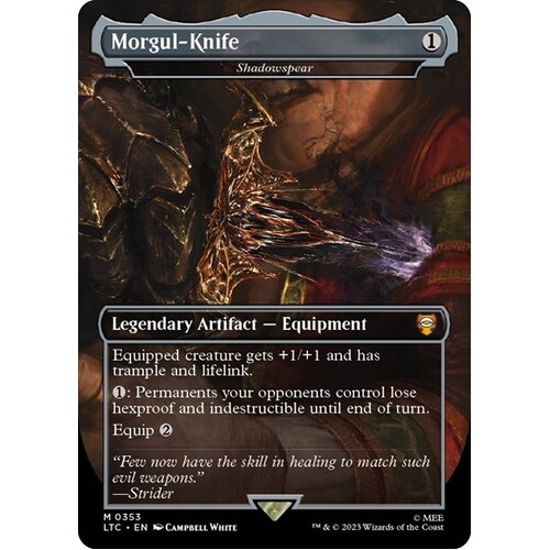 Morgul-Knife - Shadowspear FOIL - LTC
